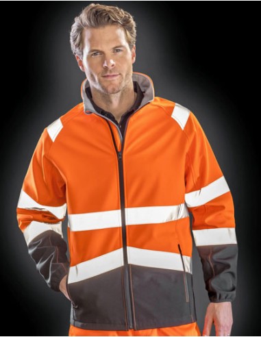 RES-R450X-Printable Safety Softshell Jacket